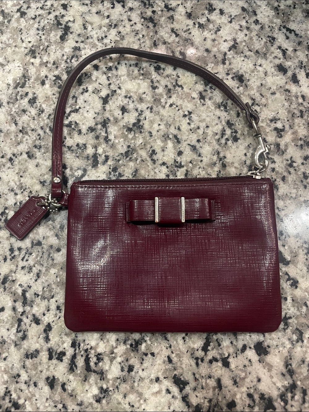 Coach Darcy Wallet with Bow Detail